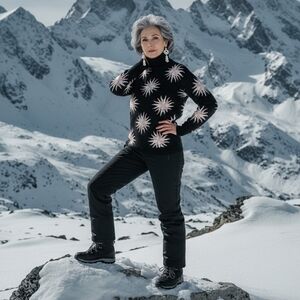 New Anthropologie Sweater with Starburst Design